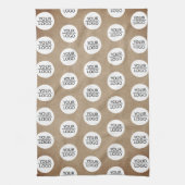 Linge De Cuisine Ajouter votre logo Motif Rustic Company Promotion (Vertical)