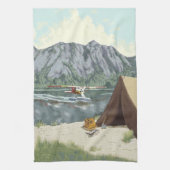 Linge De Cuisine Alaska Bush Avion Et Pêche Voyage (Vertical)
