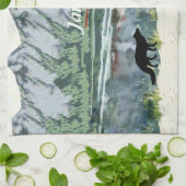 Linge De Cuisine Alaska Bush Avion Et Pêche Voyage (Plié)