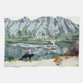 Linge De Cuisine Alaska Bush Avion Et Pêche Voyage (Horizontal)