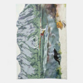 Linge De Cuisine Alaska Bush Avion Et Pêche Voyage (Vertical)