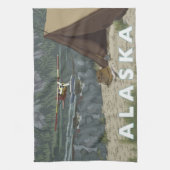 Linge De Cuisine Alaska Bush Plane Souvenirs (Vertical)
