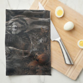 Linge De Cuisine Alaskan Malamute Halloween Night Doggy Délice (Quart Plié)