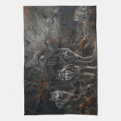 Linge De Cuisine Alaskan Malamute Halloween Night Doggy Délice (Vertical)