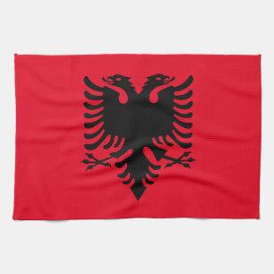 Linge De Cuisine Albanian Coat of arms