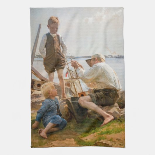 Linge De Cuisine Albert Edelfeel - Constructeurs de navires (Vertical)