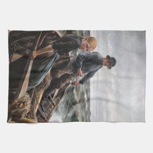 Linge De Cuisine Albert Edelfeel - En mer (Horizontal)