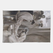 Linge De Cuisine Albert Edelfeel - Jésus Laver les pieds des discip (Horizontal)