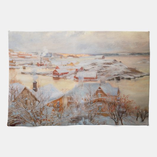 Linge De Cuisine Albert Edelfeel - Jour de décembre (Horizontal)