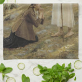 Linge De Cuisine Albert Edelfeue - Christ et Mary Magdalene (Plié)