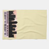 Linge De Cuisine Albuquerque NM City Skyline (Horizontal)