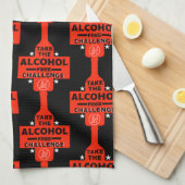 Linge De Cuisine Alcool Gratuit Et Sobre (Quart Plié)