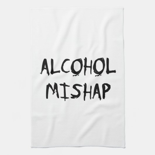 Linge De Cuisine Alcool Mishap (Vertical)