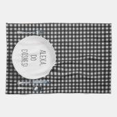 Linge De Cuisine Alexa Command humour pour faire des plats (Horizontal)