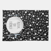 Linge De Cuisine Alexa Command humour pour faire des plats (Horizontal)