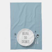 Linge De Cuisine Alexa Command humour pour faire des plats (Vertical)