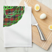 Linge De Cuisine Alexander Scottish Tartan Celtic Thistle (Quart Plié)