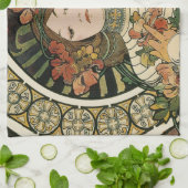 Linge De Cuisine Alfonse Mucha Trappistine Nouveau (Plié)