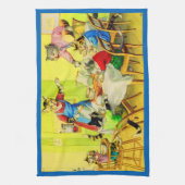 Linge De Cuisine Alfred Mainzer, chats Dîner Imprimé après sinistre (Vertical)