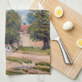 Linge De Cuisine Alfred Sisley - Le chemin Versailles (Quart Plié)
