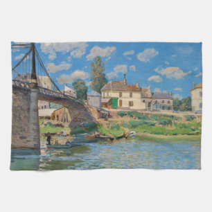 Linge De Cuisine Alfred Sisley - Pont à Villeneuve-la-Garenne