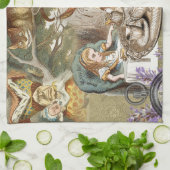 Linge De Cuisine Alice Adventures in Wonderland Mad Tea Party (Plié)