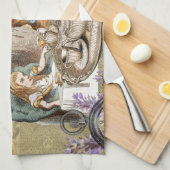 Linge De Cuisine Alice Adventures in Wonderland Mad Tea Party (Quart Plié)