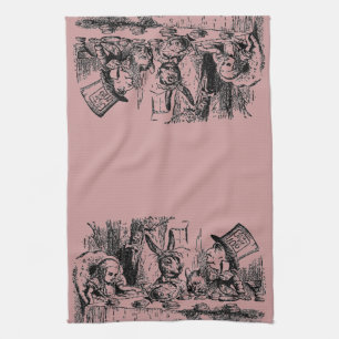Linge De Cuisine Alice au pays des merveilles vintage