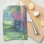 Linge De Cuisine Alice et le chat de Cheshire polychrome (Quart Plié)