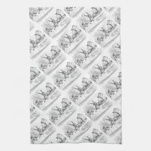 Linge De Cuisine Alice in Wonderland Tea Party Thème Cuisine Servie