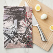 Linge De Cuisine alice nonsense wonderland curtain (Quart Plié)