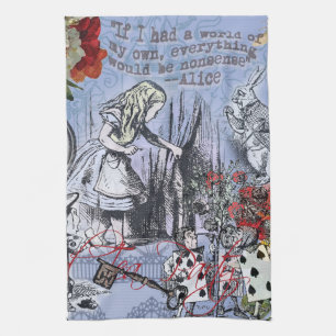 Linge De Cuisine Alice rideau nonsense merveilleux classique