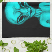 Linge De Cuisine Alien, je veux croire (Plié)