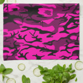 Linge De Cuisine Alien Pink Camo (Plié)