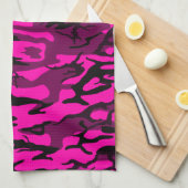 Linge De Cuisine Alien Pink Camo (Quart Plié)