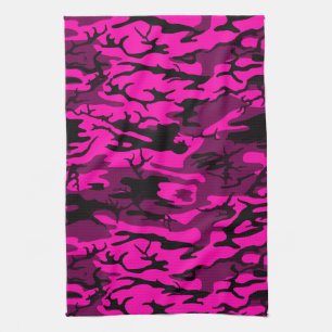Linge De Cuisine Alien Pink Camo