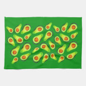 Linge De Cuisine Alimentation de fruits de santé vert Avocado (Horizontal)
