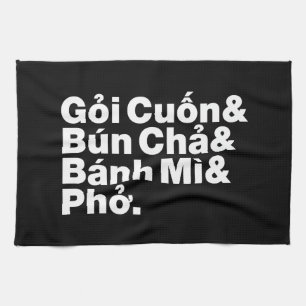 Linge De Cuisine Alimentation de rue vietnamienne