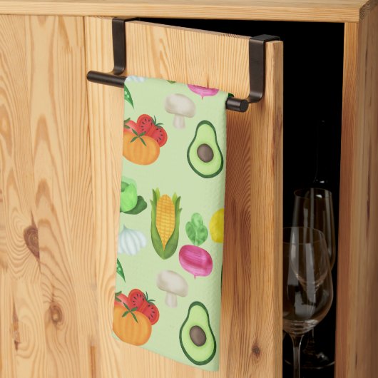 Linge De Cuisine Alimentation saine (Pliage en tiers)