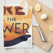 Linge De Cuisine Alimenter le feu sentir l'arbre de motivation de l (Quart Plié)