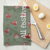 Linge De Cuisine All Festive and Stuff - Festive Kitchen Towel (Quart Plié)