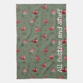 Linge De Cuisine All Festive and Stuff - Festive Kitchen Towel (Vertical)