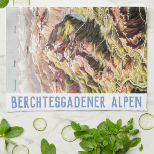 Linge De Cuisine " Allemagne : 2021/aujourd - Alpes montagneuses