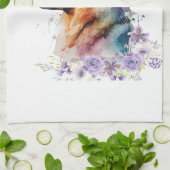 Linge De Cuisine Allemand Berger Chien Maman Floral (Plié)