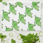 Linge De Cuisine Alligator moderne doux (Plié)