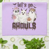 Linge De Cuisine Allons Gouls Halloween (Plié)