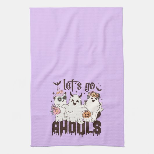 Linge De Cuisine Allons Gouls Halloween (Vertical)