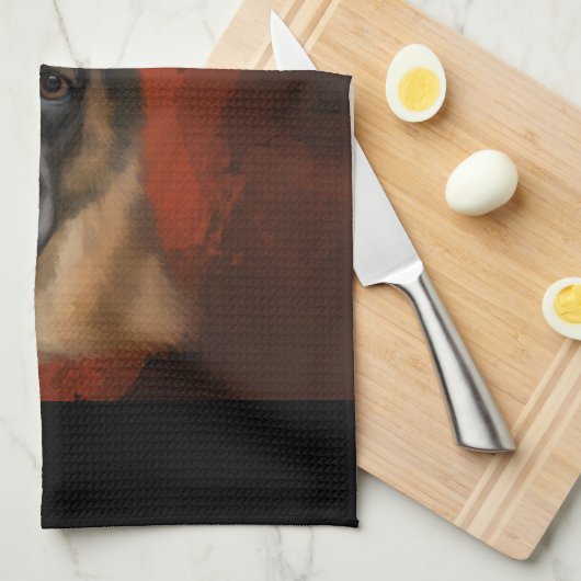 LINGE DE CUISINE ALMAN SHEPHERD (Quart Plié)