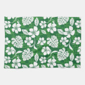 LINGE DE CUISINE ALOHA VENDREDI (VERT) (Horizontal)