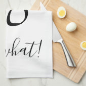 Linge De Cuisine Alors quelle drôle d'aquarelle Floral 60e annivers (Quart Plié)